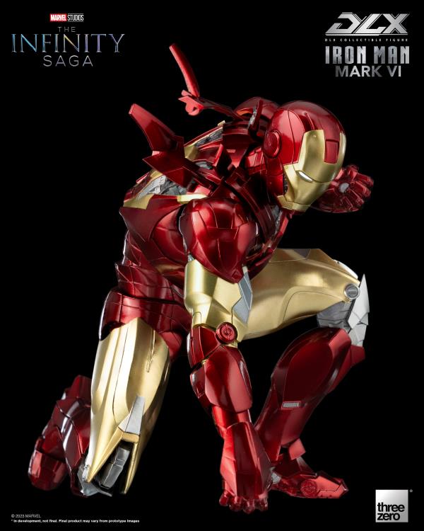 ThreeZero Marvel Studios The Infinity Saga DLX Iron Man Mark 6