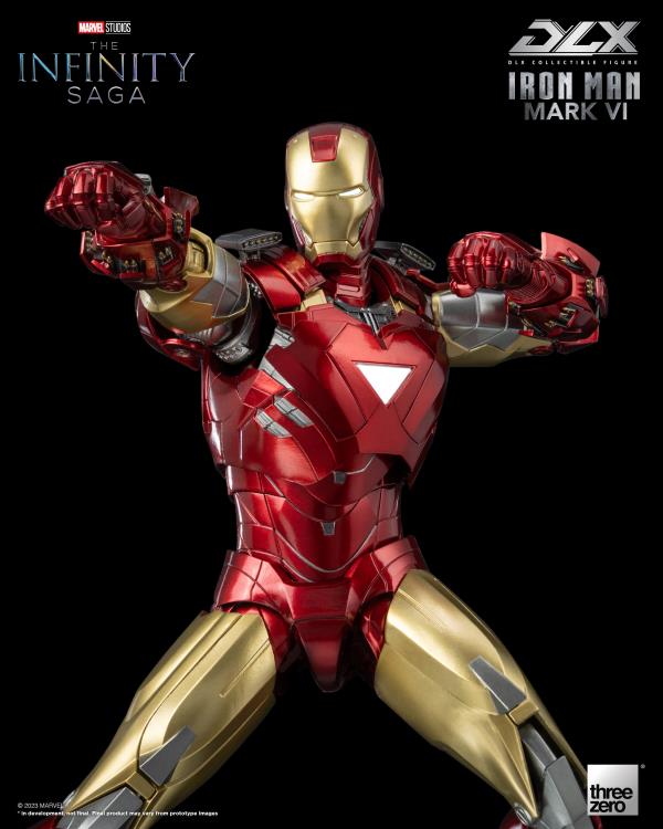 ThreeZero Marvel Studios The Infinity Saga DLX Iron Man Mark 6