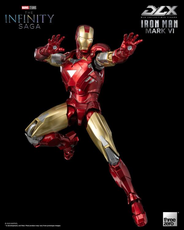 ThreeZero Marvel Studios The Infinity Saga DLX Iron Man Mark 6