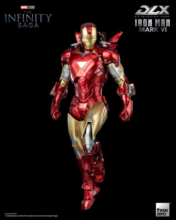 ThreeZero Marvel Studios The Infinity Saga DLX Iron Man Mark 6