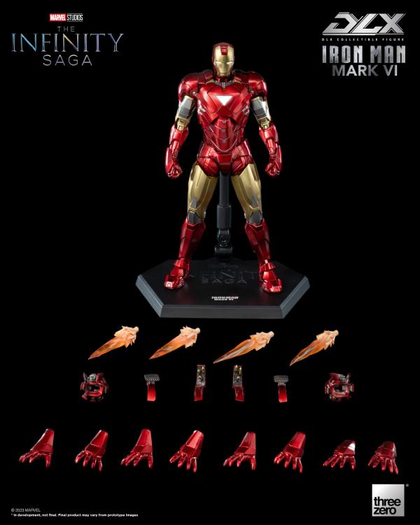 ThreeZero Marvel Studios The Infinity Saga DLX Iron Man Mark 6