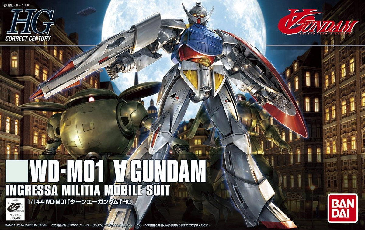 HG 1/144 HGCC WD-M01 Turn A Gundam