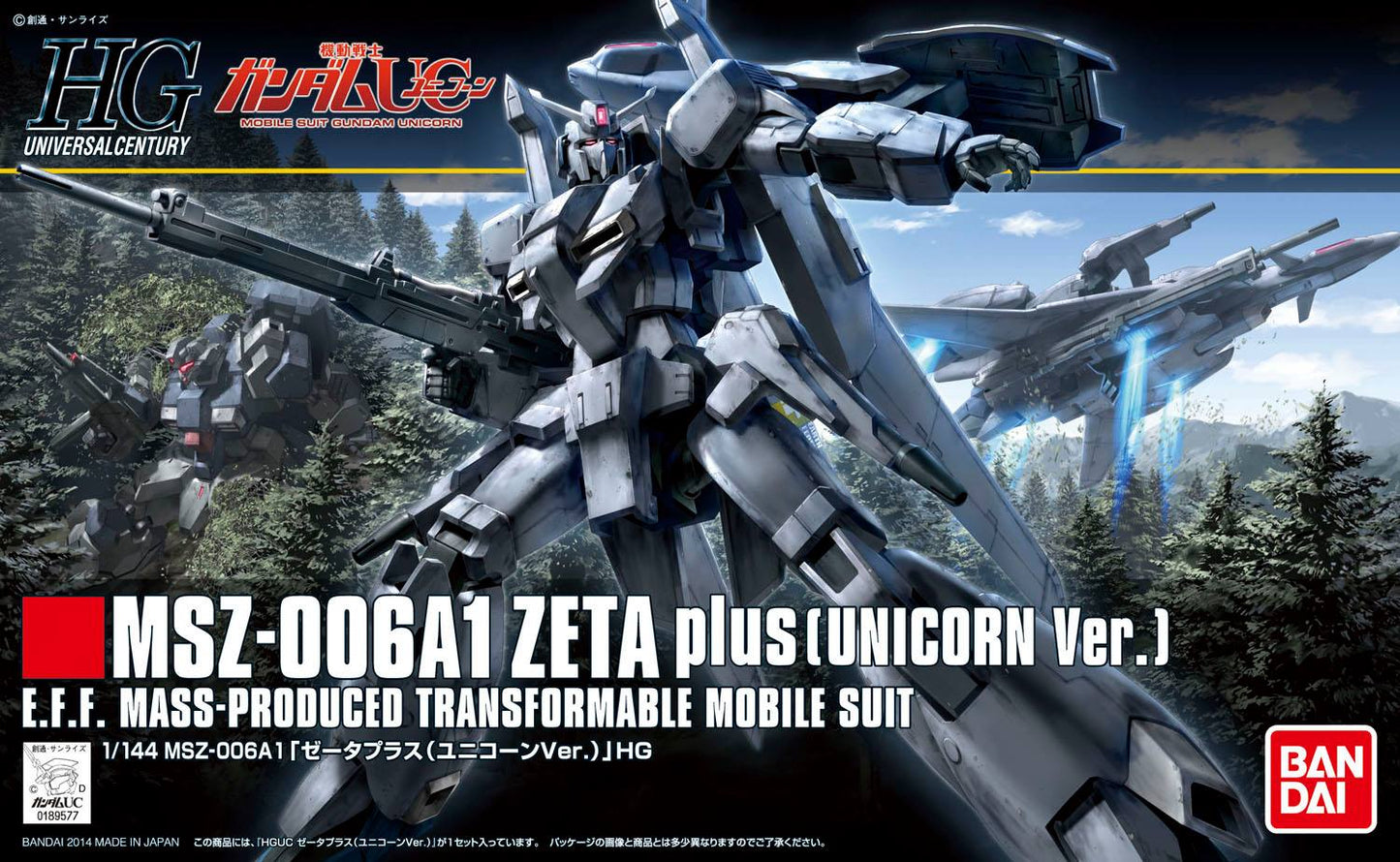 HG 1/144 HGUC MSZ-006A1 Zeta Plus (Unicorn Ver.)