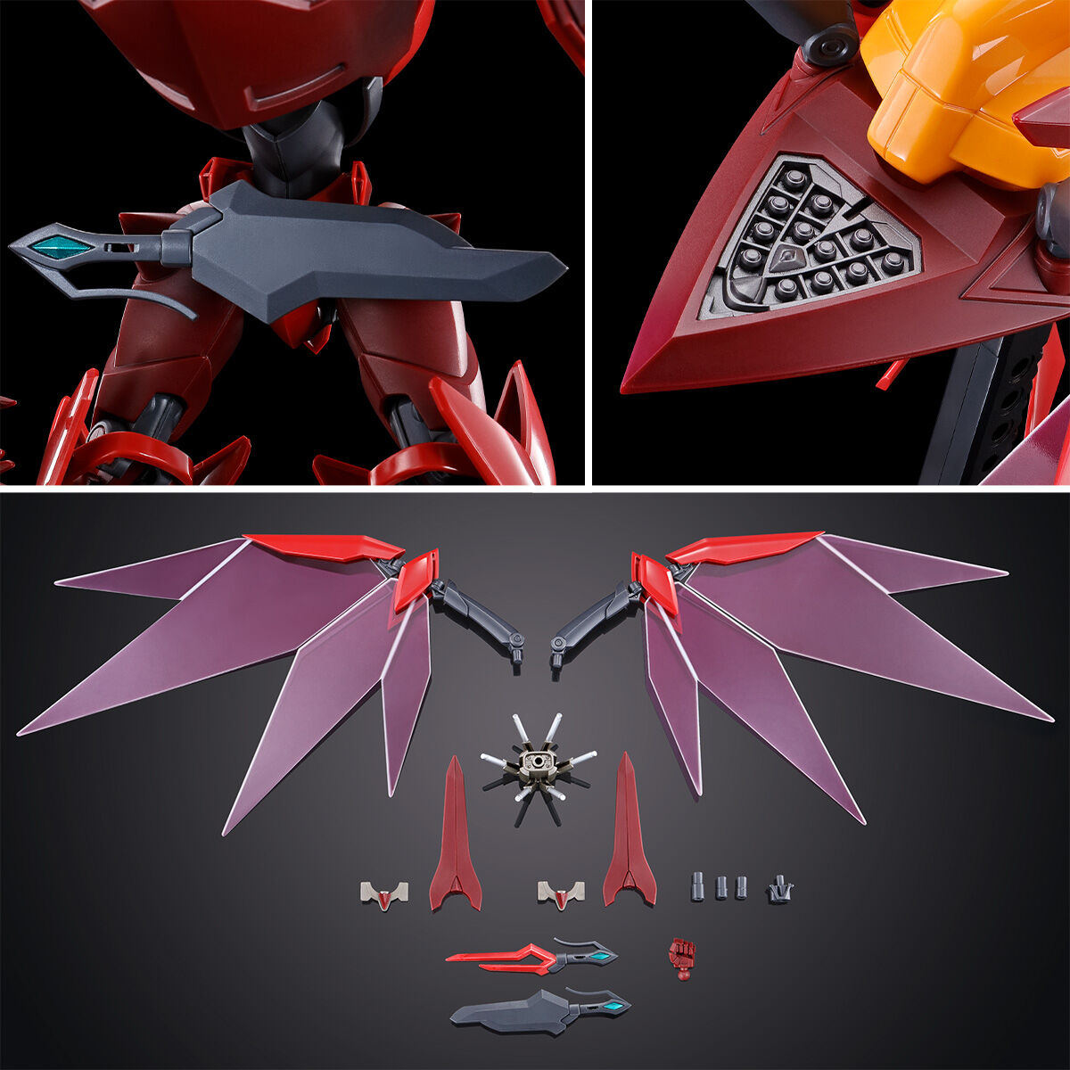 P-Bandai HG 1/35 GUREN Type-08 Elements "SEITEN" - Code Geass