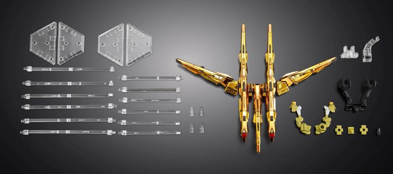 P-Bandai RG 1/144 Shiranui Unit for Akatsuki Gundam & Connecting Parts for HG Zeus Silhouette