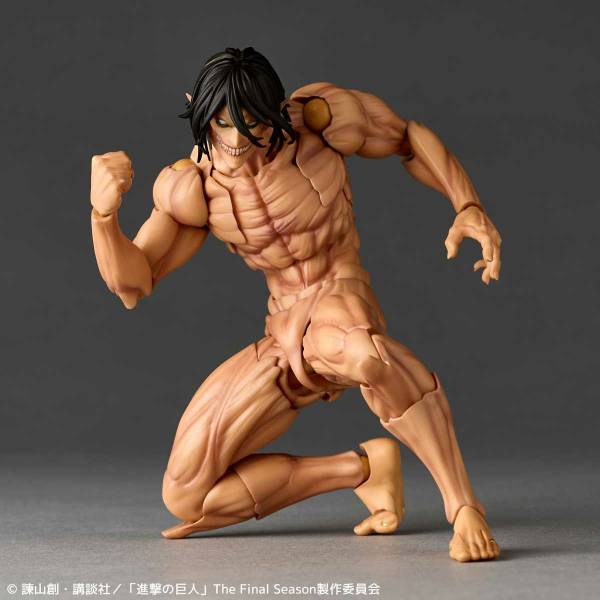 Amazing Yamaguchi / Revoltech: Attack On Titan: Eren Titan (Limited + Bonus)