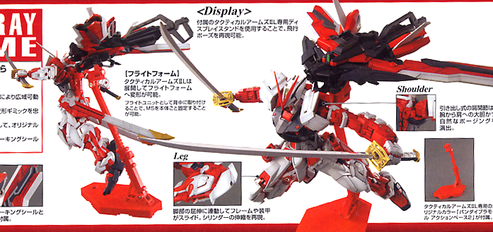MG 1/100 Gundam Astray Red Frame KAI
