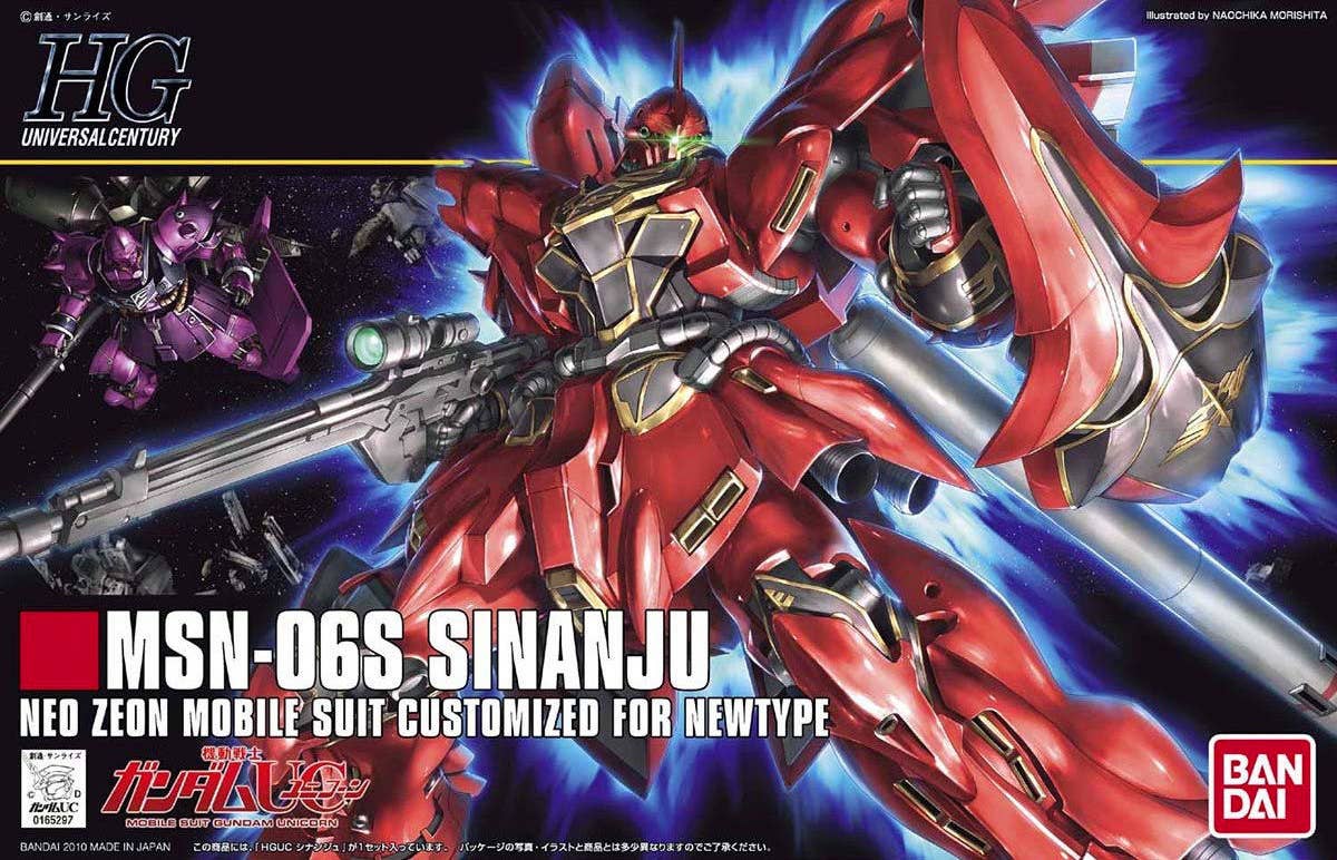 HG 1/144 MSN-06S Sinanju HGUC