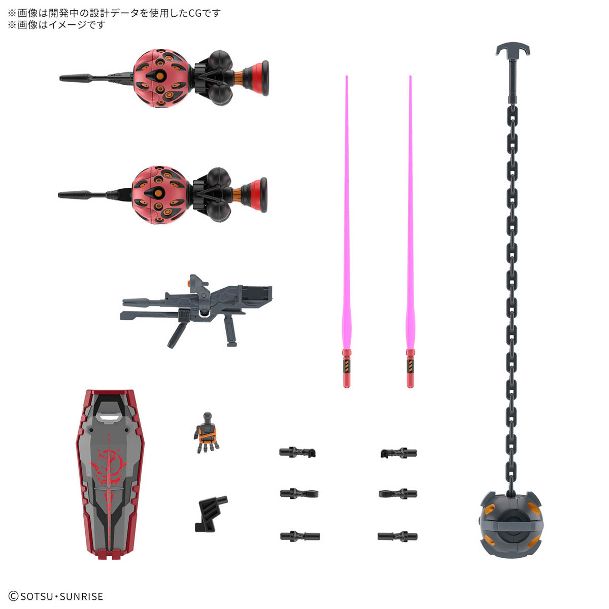 HG 1/144 Red Gundam (GQ) - NOV