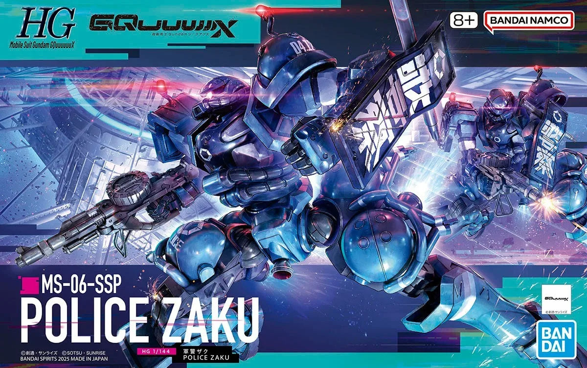 HG 1/144 HG Military Police Zaku (Mobile Suit Gundam GQuuuuuuX)