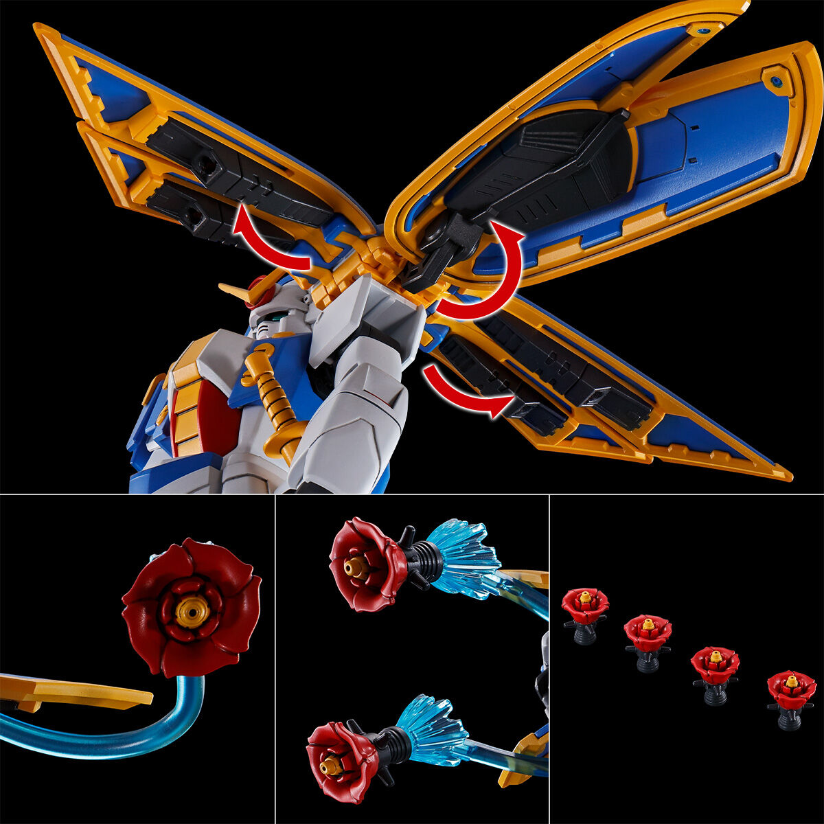 P-Bandai HGFC 1/144 Gundam Rose