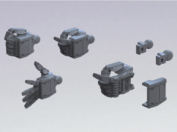 1/144 Builders Parts HD MS Hand 01 EFSF Dark Gray