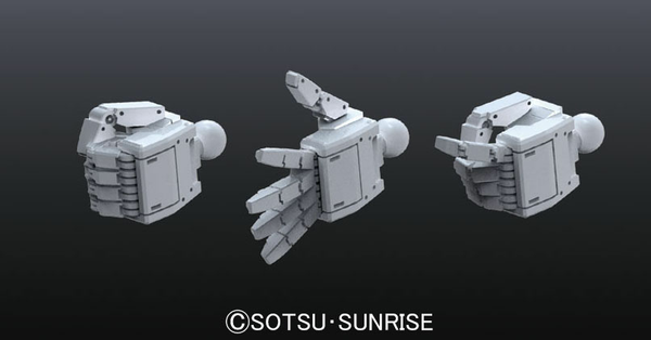 1/144 Builders Parts MS Hand #03 EFSF S Size