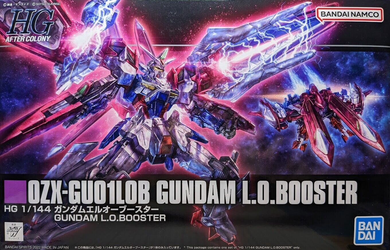 P-Bandai HG 1/144 Gundam L.O Booster