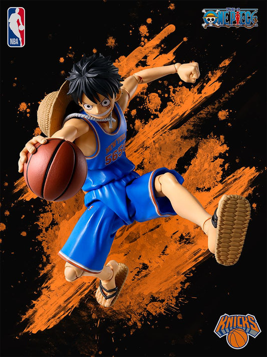 S.H.Figuarts ONE PIECE x NBA MONKEY.D.LUFFY-NEW YORK KNICKS ver.
