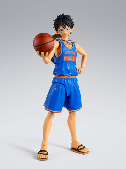 S.H.Figuarts ONE PIECE x NBA MONKEY.D.LUFFY-NEW YORK KNICKS ver.