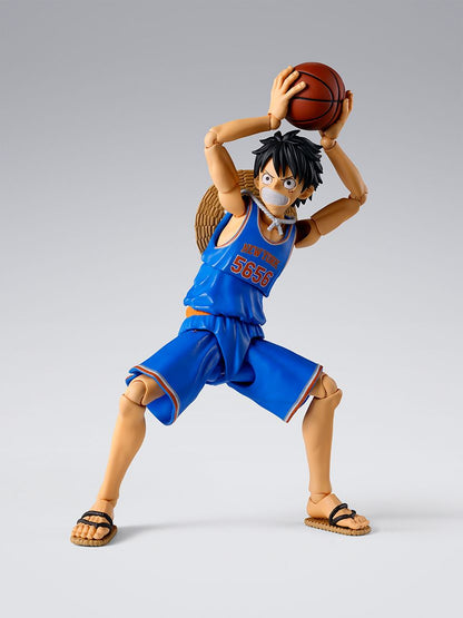 S.H.Figuarts ONE PIECE x NBA MONKEY.D.LUFFY-NEW YORK KNICKS ver.