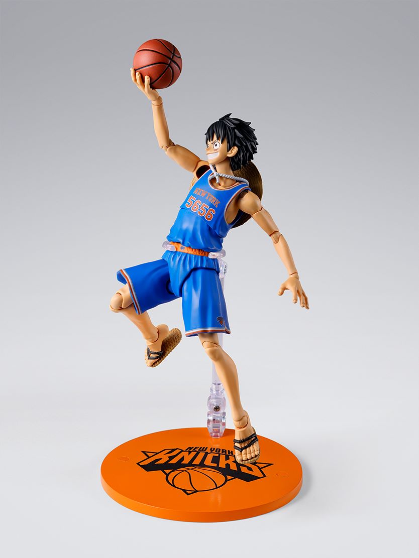S.H.Figuarts ONE PIECE x NBA MONKEY.D.LUFFY-NEW YORK KNICKS ver.