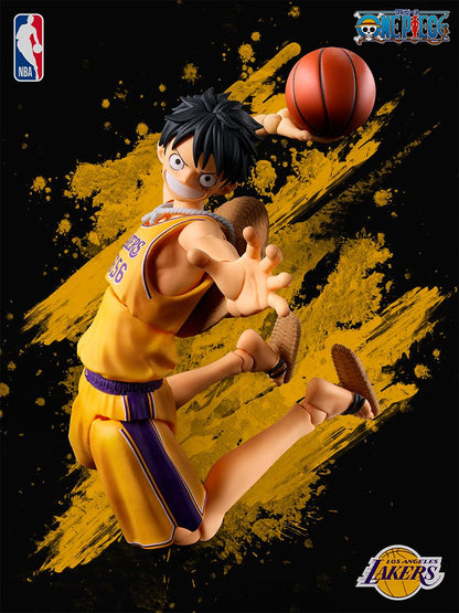 S.H.Figuarts ONE PIECE x NBA MONKEY.D.LUFFY-LOS ANGELES LAKERS ver.