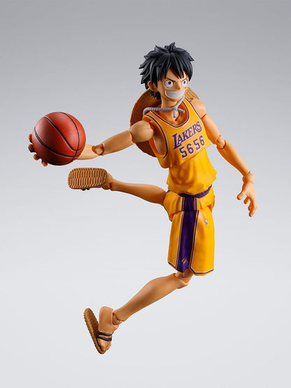 S.H.Figuarts ONE PIECE x NBA MONKEY.D.LUFFY-LOS ANGELES LAKERS ver.
