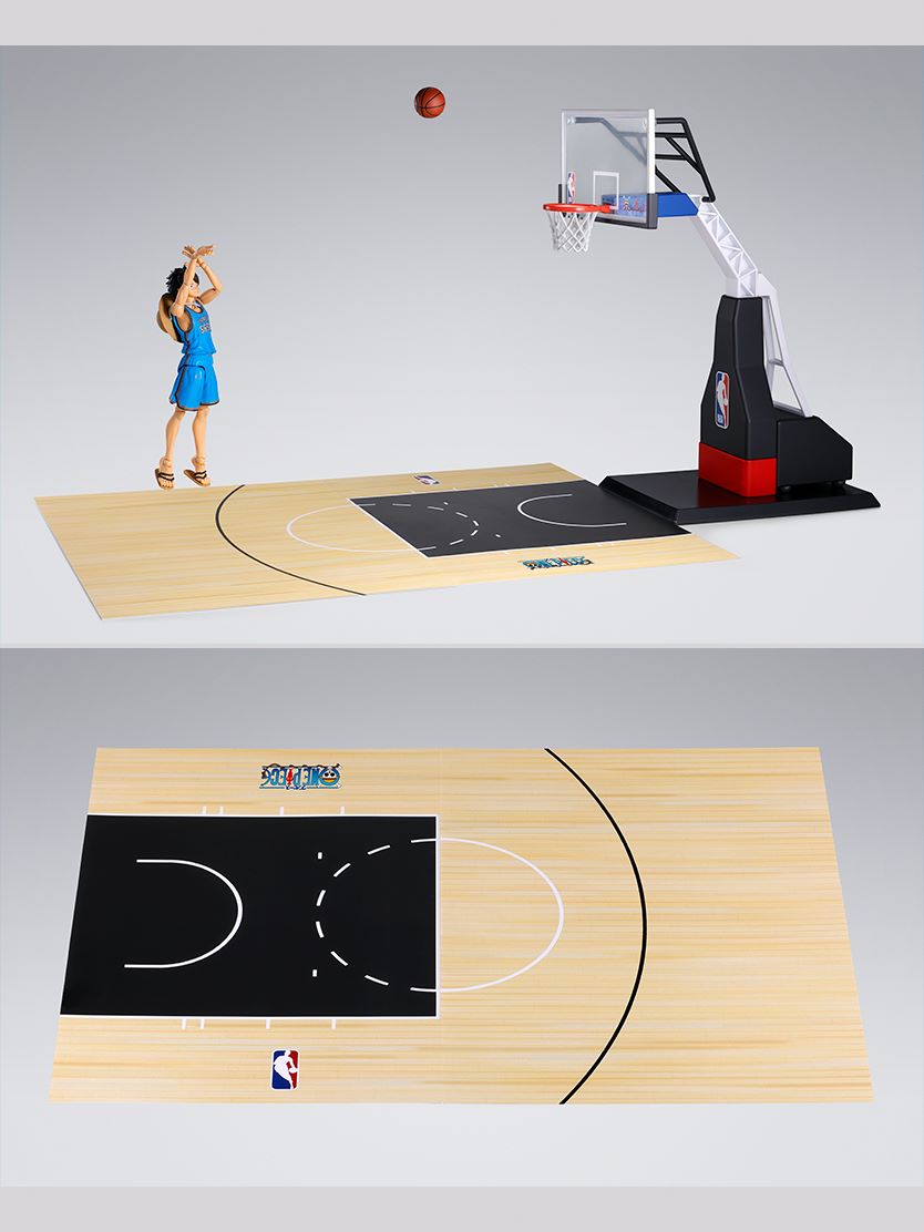 S.H.Figuarts ONE PIECE x NBA Basketball Goal Set