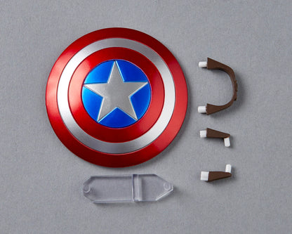Amazing Yamaguchi / Revoltech: Captain America - Winter Soldier (Bucky Barnes) - Limited + Captain America's Shield