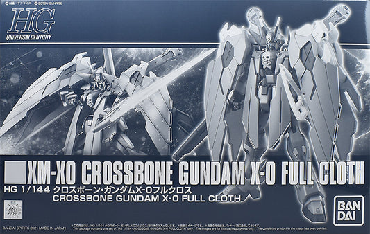 P-Bandai HGUC 1/144 Crossbone Gundam X-0 Full Cloth
