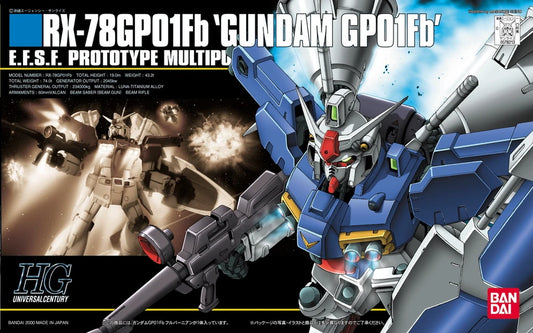 HG 1/144 RX-78GP01-Fb Gundam "Zephyranthes" Full Burnern GP01