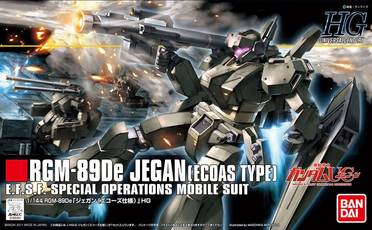HG 1/144 RGM-89De Jegan (ECOAS Type)