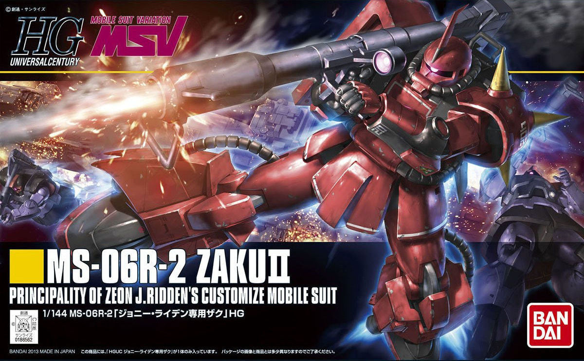 HG 1/144 MS-06R2 Zaku II Johnny Ridden Custom