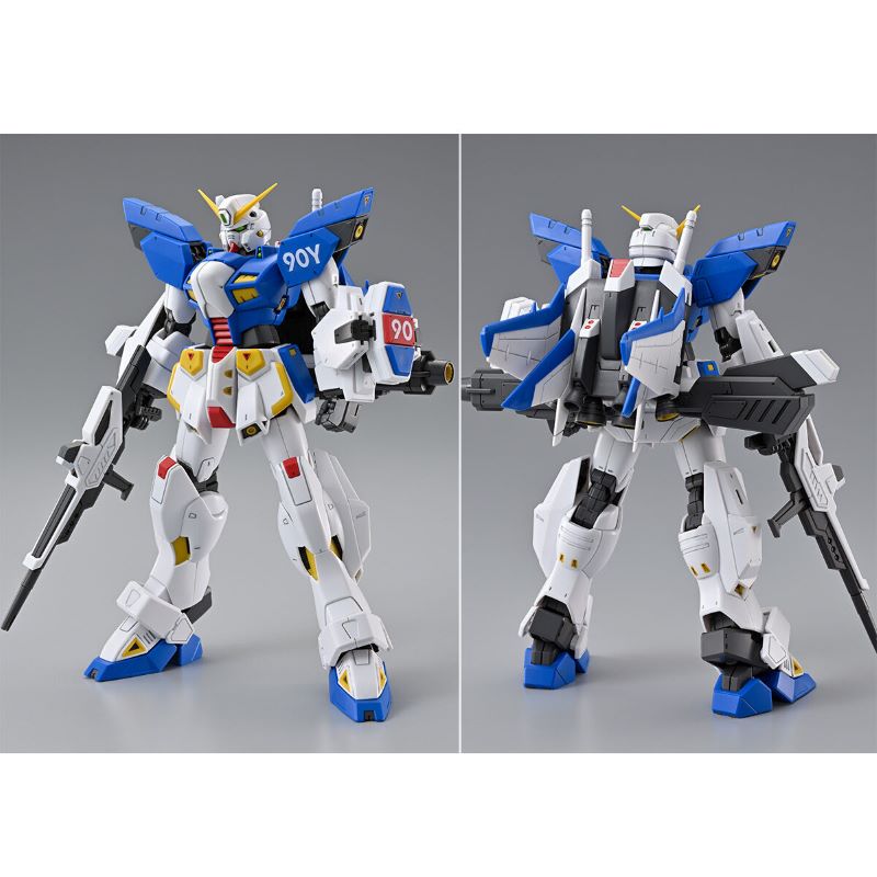 P-Bandai MG 1/100 Mobile Suit Gundam Silhouette Formula 91 - F90III-Y - Cluster Gundam