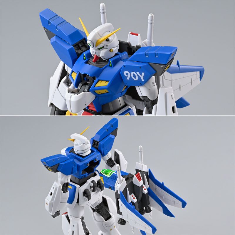 P-Bandai MG 1/100 Mobile Suit Gundam Silhouette Formula 91 - F90III-Y - Cluster Gundam