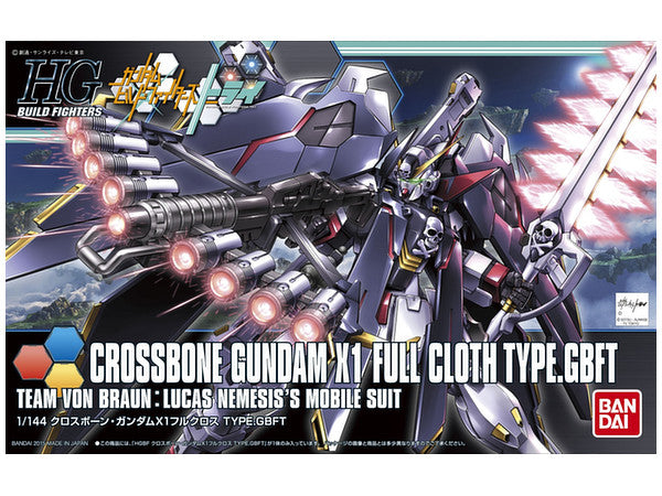 HG 1/144 HGBF Crossbone Gundam X-1 Full Cloth Ver.GBF