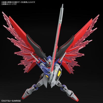 HG 1/144 Destiny Gundam Spec II & Zeus Sillouette