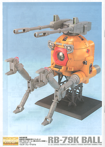 MG 1/100 Ball MS 08th Team Ver
