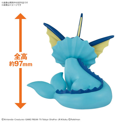 Pokemon Plamo Collection Quick!! 27 Vaporeon