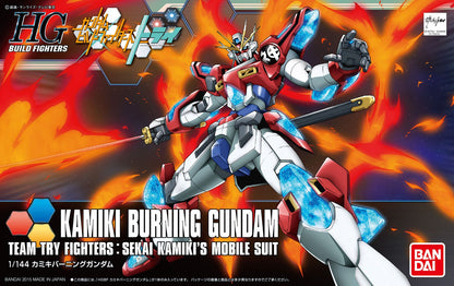 HG 1/144 HGBF. Kamiki Burning Gundam