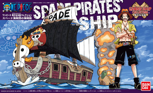 One Piece Grand Ship Collection Spade Pirates Ship