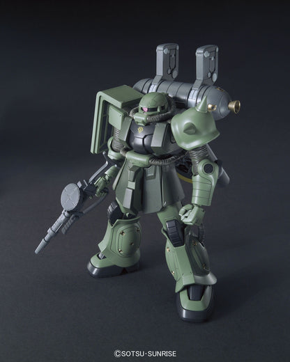 HG 1/144 Zaku II + Big Gun (Gundam Thunderbolt Ver.) Anime Ver. - 4573102685018