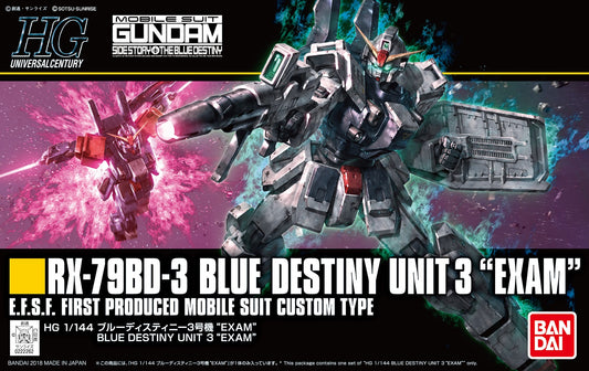HG 1/144 Blue Destiny Unit 3 "EXAM"