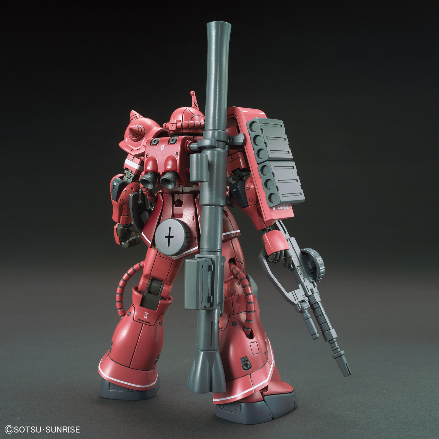 HG 1/144 GTO MS-06S Zaku II Principality of Zeon Char Aznable's Mobile Suit Red Comet Ver.