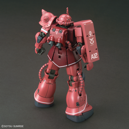 HG 1/144 GTO MS-06S Zaku II Principality of Zeon Char Aznable's Mobile Suit Red Comet Ver.