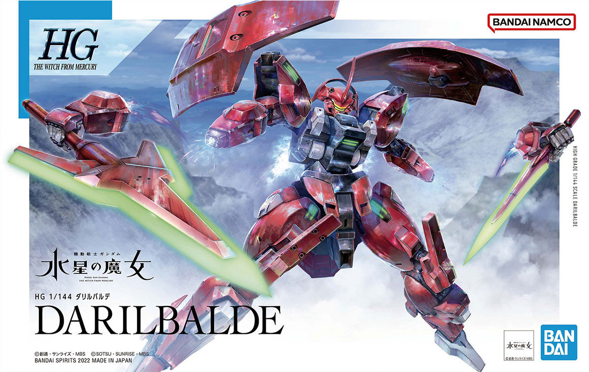 HG 1/144  Darilbalde (Mobile Suit Gundam: The Witch from Mercury)