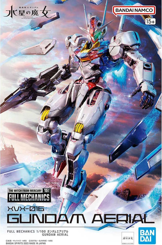 Full Mechanics 1/100 Gundam Aerial (Mobile Suit Gundam: The Witch from Mercury)