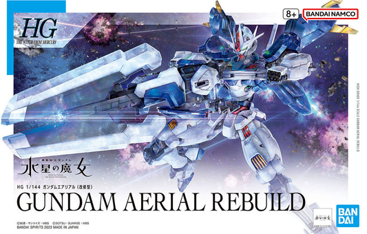 HG 1/144 Gundam Aerial Rebuild (Mobile Suit Gundam: The Witch From Mercury)