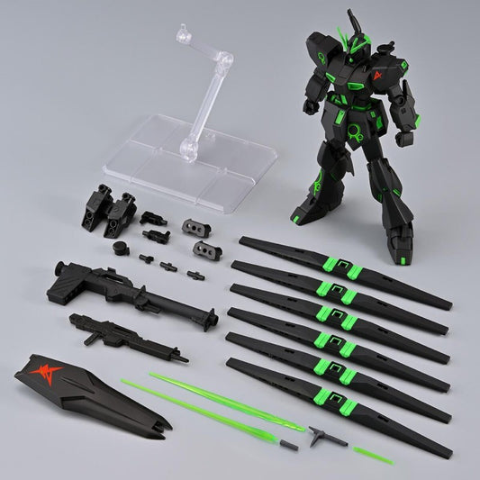 P-Bandai  ENTRY GRADE 1/144 Nu Gundam & Fin Funnel [Recirculation Color / Neon Green]