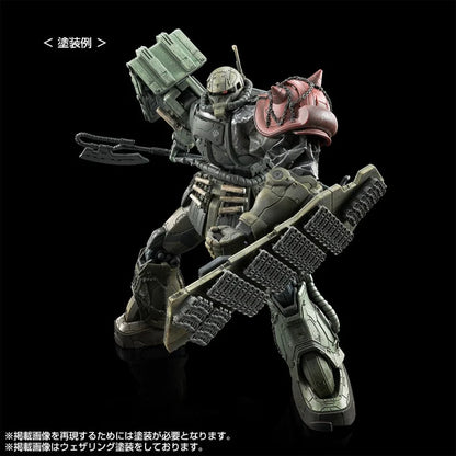 P-Bandai  HG 1/144 Zaku II F-Type LeSean & Unidentified Zaku II LeSean (Requiem for Vengeance)