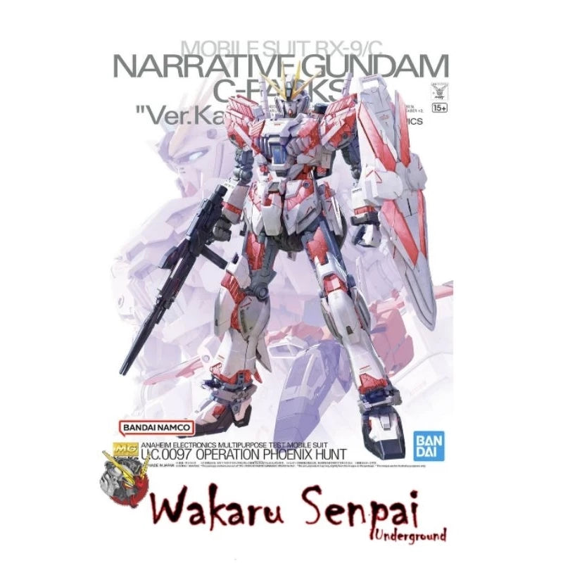 ONHAND MG 1/100 Narrative Gundam C-Packs Ver. Ka