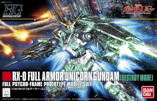 HG 1/144 HGUC RX-0 Full Armor Unicorn Gundam (Destroy Mode)