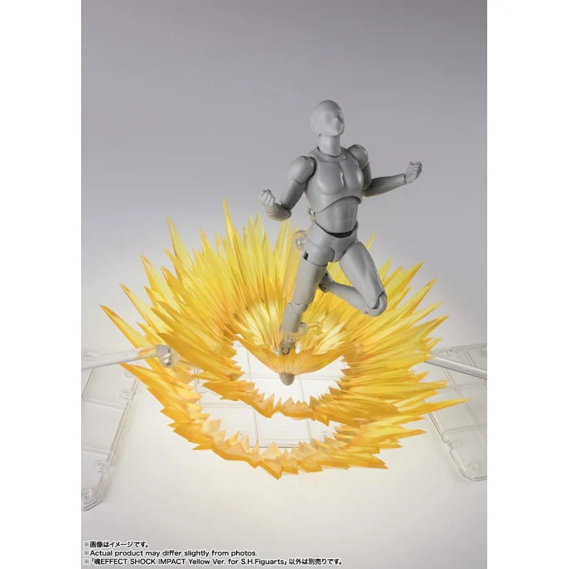 Tamashii EFFECT SHOCK IMPACT Yellow Ver. for S.H.Figuarts